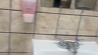 Waffle House POV Public Bathroom Fuck with Jasper and Nicole