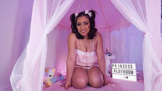 Dirty Charles pleases sexy Ella with a sensual POV handie