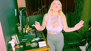 Dirty talk joi, big natural boobs, smoking milf
