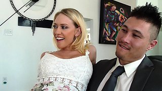 Wife Fallon West Tries Swinger Sex