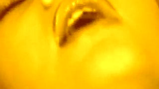 Red hair babe pissing masturbation