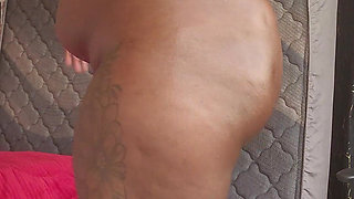 Hot Black Girl with Big Round Ass Twerking All Naked!(subscribe to My Link Is on Profile-official Site)(face Revealed on )