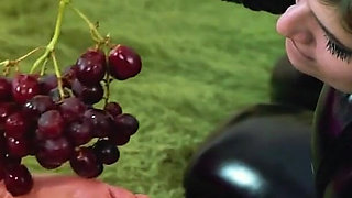 Lesbian Romantic Fuck: Latex and Whipped Cream, Big Boobs and Moans, Foot Fetish and Shiny Clothes!