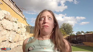Venom Evil: Young Spanish Babe Venom Evil Hard Outdoor Fucking with Kevin White