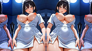 Try not to cum hentai sex videos with nurse and creampie - AI Porn Asian animation