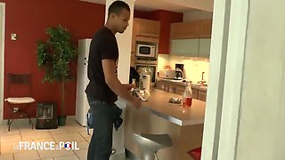 Baaby Jess - Blonde Slut Gets Hard Fucked In 3some