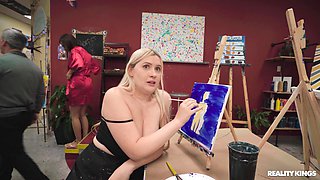 Work Me Harder - Getting College Ass In Art Class 1 - Harper Madison