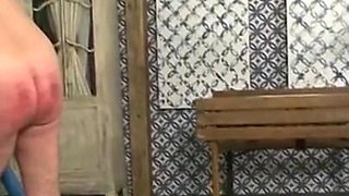 Humiiating dominating whipping