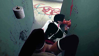 Surprise gloryhole