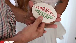 NEW SENSATIONS - Asian Babysitter Phoebe Khalib Gets a Nice Big Surprise at Christmas: Porn