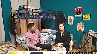Redheaded Russian vixens Sherri and Mimi please each other in sultry lingerie
