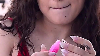Gabriella Paltrova Smoking Hot Dildo