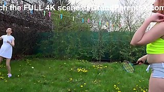 Two Hot Babes Having Fun In Wild Foursome