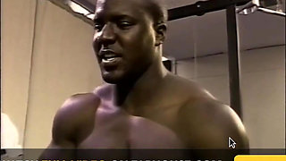 Fantastic Black MILF Fucked in Gym and Cummed on Tits by Many Monster Cocks