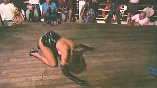 Leann amateur beautiful brunette with big boobs