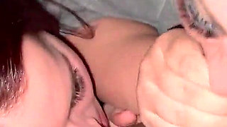 Katja Miyatovich & Ruby Labelle Hit a Back Alley with a Stranger in Dowtown Miami for a BBC Double Blowjob