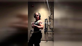 Barely Legal Girl Gets Fingered Hard During TikTok Livestream!