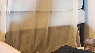 Very Hot French Couple with a Huge Dildo