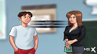 SummertimeSaga - Bathroom Is Busy E1 #5