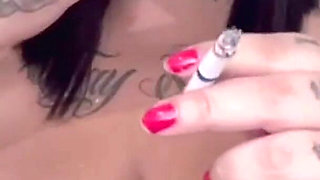 Stunning BBW Smoking with Confidence & Irresistible Charm