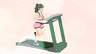 NSFW Hot Adult Short Cartoons - Kate's Naked Run