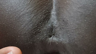 Dirty ass with big pussy lips closely on camera