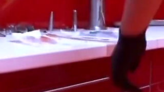 Big boobs blonde humiliated small penis
