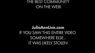 Julia Ann Verbal Rimming Fetish Instructions