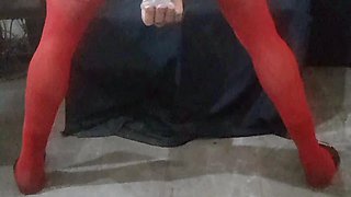 Crossdresser Fucking Dildo 07