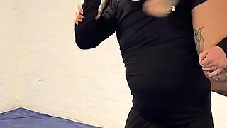 Kourtneyinked Wrestles Pathetic Guy