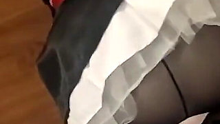 Oil Shiny Black Silk