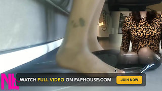 Tapping in Black Pumps and Hosed Feet My Favourite Tune