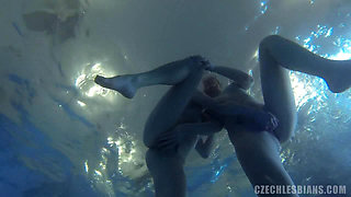 Czech Lesbians 5 - Part 5: Stunning Czech Lesbians Go Wild - Underwater Cameras Catch Pussy Licking