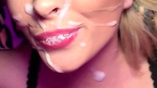 Lea Suce Dans Ce POV Jusqu'a Ce Que Son Ami Jouisse Dans Sa Bouche(2K) - Blowjob