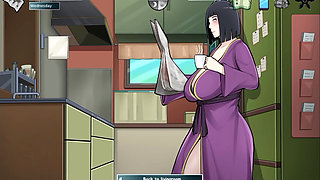 Konoha MILFs Part 37 - I Almost Got Caught Massaging My Stepmother Hinata's Big Breasts - by Eroticgamesnc