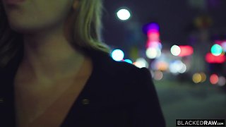 Pale Russian Slut Fucks a Blacc Gangsta in Paris