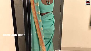 Hot Tamil Step Sister in Saree Fucked Hard - Blowjob & Cum in Mouth