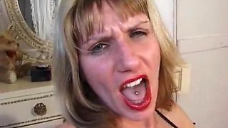 Big Titted English Wife Josephine James With Big Dildo Butt Passion