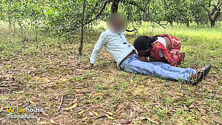 A Village Bhabhi Fucked by a College Student in Forest,sona Bhabhi First Time Outdoor Sex by Her Boyfriend