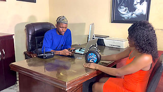 I Went to Greet My Stepsister Husband at Him Office and We Fuck