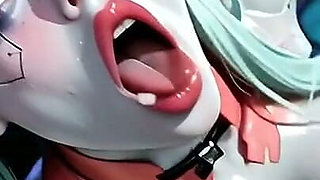 Robot Sex Slave Fucked Hard - Futuristic Android Creampie