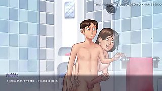 Hot Step Sister Fucks Anon in Summertime Saga Part 5 - 3D Cartoon Sex