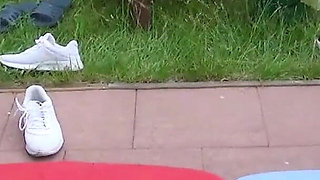 Outdoor gangbang with the MILF Miss Loly and the teen Zecke Laura - Only users are invited