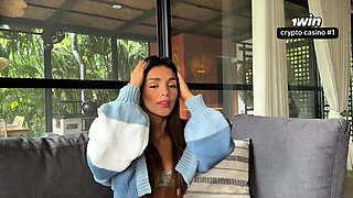 First and last time my gardener cums in my ass! my cuckold husband can't find out