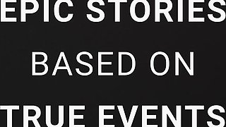 Lesbian couple brought home a lost hiker and had a threesome