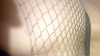 Blowjob and taken on her back before bed