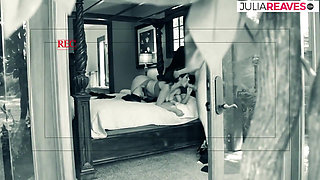 Sexy girl moans as she rides a monster cock to a cumshot