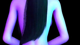 Dancer Frame Rate Temptation - 3D Animation Hentai