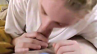 Stepsister Tricked Into Giving Me a Blowjob