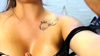 Amateur Babe Webcam Fuck with Cumshot